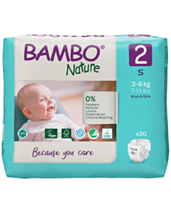 Uşaq bezləri Bambo Nature 2 30 ədəd 100001925210