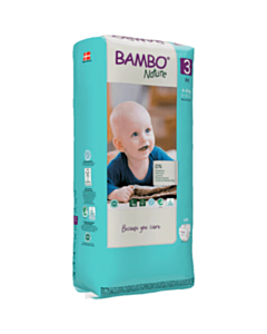 Uşaq bezləri Bambo Nature 3 52 ədəd 100001926310
