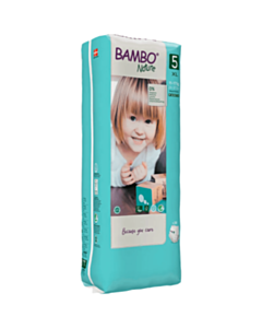 Uşaqlar üçün tuman bezləri Bambo Nature 5 38 ədəd 100002135550