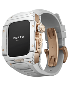 Smart saat Vertu Watch H1 SW-WG-004-01-HW Stainless Steel WG White Rubber 