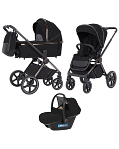 Uşaq arabası Carrello Ultimo Sable Black Chrom  3/1