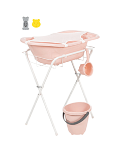 Ayaqlı uşaq vanna dəsti BabyJem 7 parça 8681049248978 