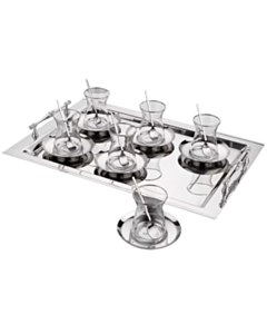 Чайный сервиз Schafer Karla 19 предметов 8699131858905 (Серебристый)