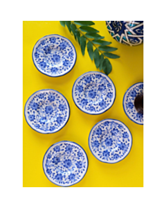 Nəlbəki dəsti Tabak Evi Jamuor Mess Fulya 6 parça FLY06CSPRS1009