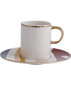 Qəhvə üçün fincan dəsti Porland Abstract 4 parça 04ALM005860