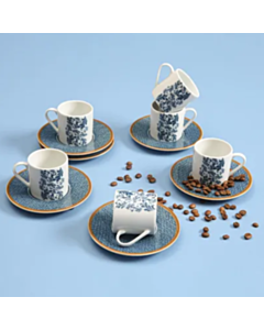 Qəhvə üçün fincan dəsti Porland Liny 12 parça 90CC 04POR034981