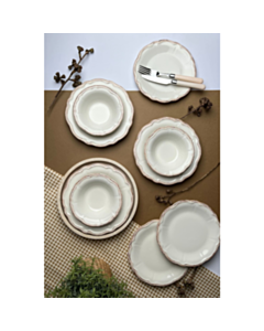 Столовый сервиз Tabak Evi Stoneware Antik 24 предмета FLY24YKPRS962