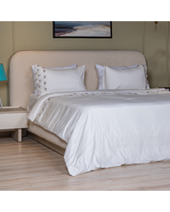 Tekstil yataq dəsti Cehizçi Laura Grand (WH-69) White