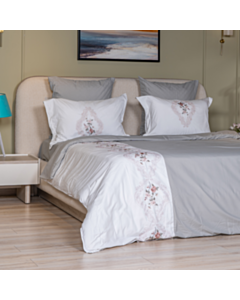 Tekstil yataq dəsti Cehizçi Laura Grand (WH-60) Grey