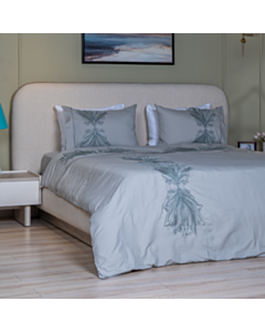 Tekstil yataq dəsti Cehizçi Laura Grand (WH-31) Grey