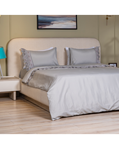 Tekstil yataq dəsti Cehizçi Laura Grand (WH-69) Grey