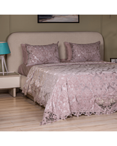 Yataq örtüyü Cehizçi Laura Grand EM-1-1 Bənövşəyi