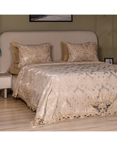 Yataq örtüyü Cehizçi Laura Grand EM-1-2 Qum rəngi