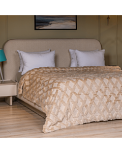 Yataq örtüyü Cehizçi Laura Grand TM-3-6 Krem CK