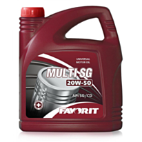Mühərrik yağı Favorit Multi SG Universal SAE 20W-50 5L Plastic