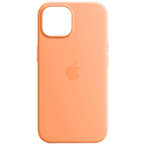 Qoruyucu örtük Apple iPhone 15 Silicone Case W/Magsafe Orange Sorbet MT0W3ZM/A