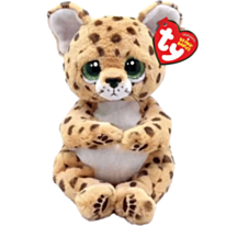 Мягкая игрушка TY Lloyd Leopard Tan Belly Med 8421432011