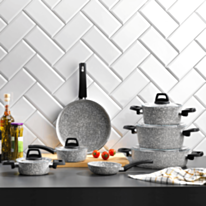 Набор кастрюль Schafer Dark Storm 12 предметов 8699131790496