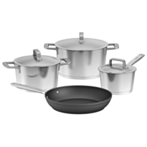 Qazan dəsti BergHOFF Meta 7 parça 1315154