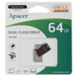 Fleş kart Apacer 64 GB USB 3.2 Gen 1 Type-C Red AH180 / AP64GAH180R-1