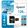 Yaddaş kartı Apacer microSDXC 128 GB UHS-I U3 V30 A2 AP128GMCSX10U8-R