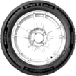 Avtomobil təkəri Petlas 205/55R16 Snowmaster  2 TL 91H 001.PT.240110