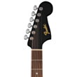 Elektrikli akustik gitara Fender Debut Redondo CE Drednaught Black