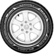 Avtomobil təkəri Lassa  205/70R15C Transway  3 106/104R 8KM 001.LS.243804  