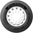  Шина для автомобиля Petlas 245/70R19.5 SH100 TL 136/134M 001.PT.71520  