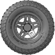 Avtomobil təkəri Petlas 285/70R17 LT Peaklander  M/T TL 121/118Q 10PR *F* 001.PT.303640 