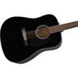 Акустическая гитара Fender CD-60S WN Black