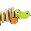 Игрушка на колёсах Hape Крокодил E0348A