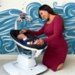  Шезлонг 4moms 5.0 Amerika MamaRoo Black