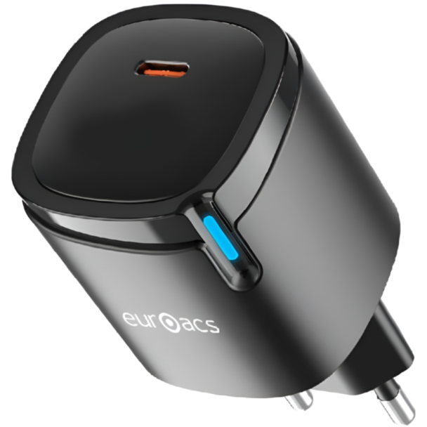 Адаптер Euroacs PD 65W  EU-MA265 2PD+USB GAN