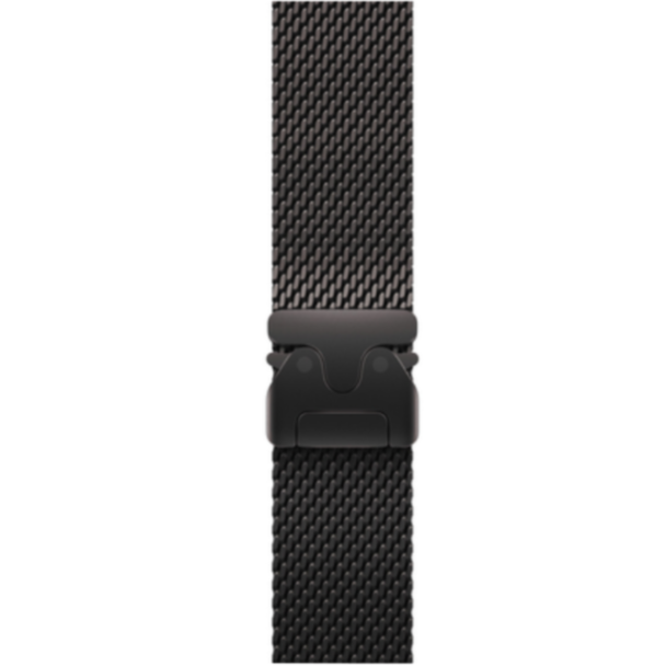 Ремень Apple Black Titanium Milanese Loop M MXKG3ZM/A