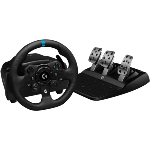 Racing Wheel and Pedals Logitech G923 For PS4 and PC PLUGC