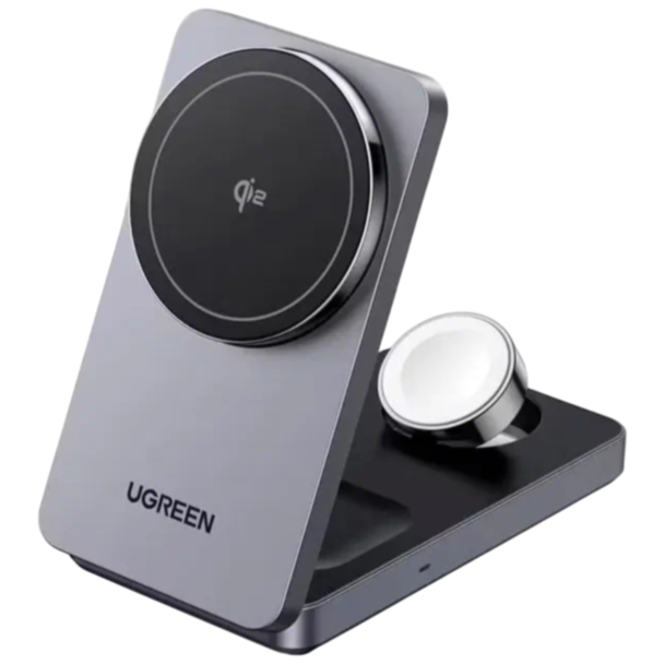 Беспроводное зарядное устройство Ugreen 3in1 W707_45025 Gray