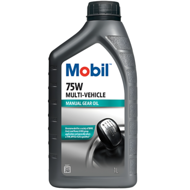 Sürətlər qutusu üçün yağ Mobil 75W Multi Vehicle 1 lt