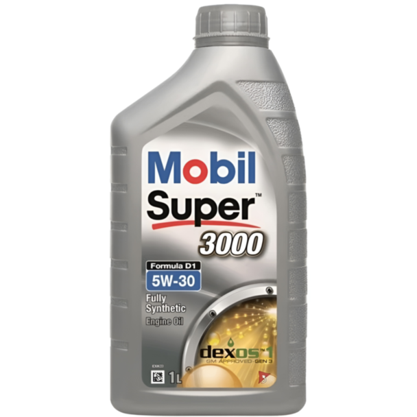 Mühərrik yağı Mobil Super 3000 Formula D1 5W30 1 lt