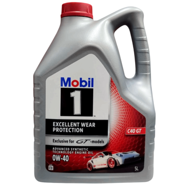 Моторное масло Mobil 1 C40 GT 0W40 5 л