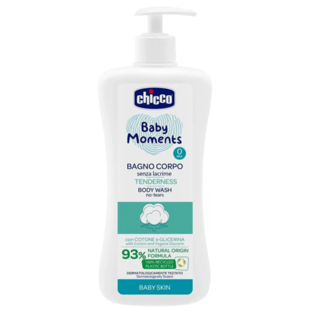 Uşaqlar üçün duş geli Chicco Baby Moments 500 ml 00010583000000