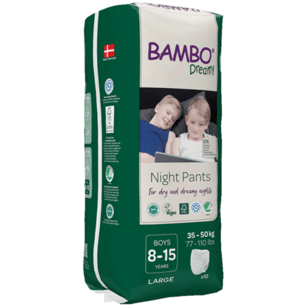 Uşaqlar üçün tuman bezləri Bambo Dreamy 8-15 10 ədəd 1000018877