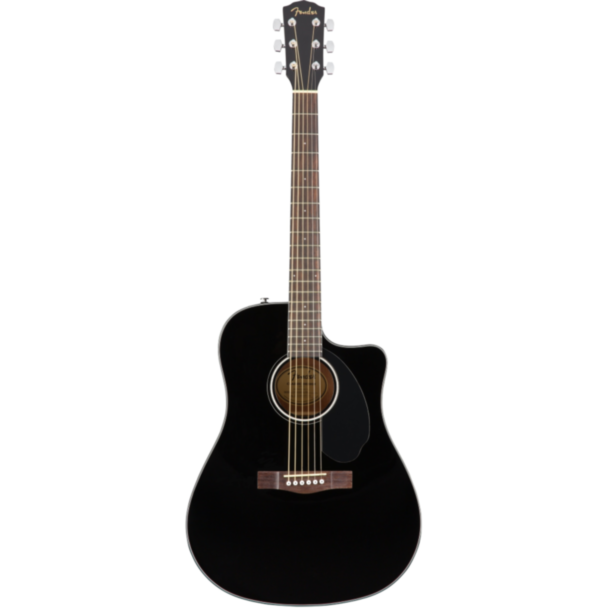 Elektrikli akustik gitara Fender CD-60SCE BK WN