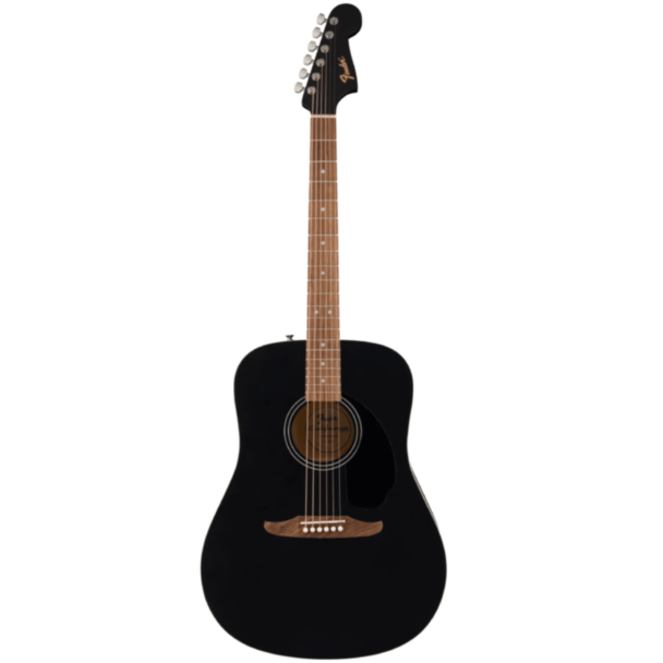 Elektrikli akustik gitara Fender Debut Redondo CE Drednaught Black