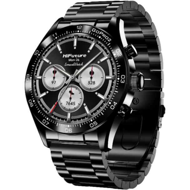 Smart saat HiFuture Watch Go Pro 2 Luxury Black