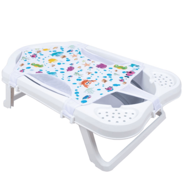 Qatlanan vanna üçün qamak Sevi Bebe White