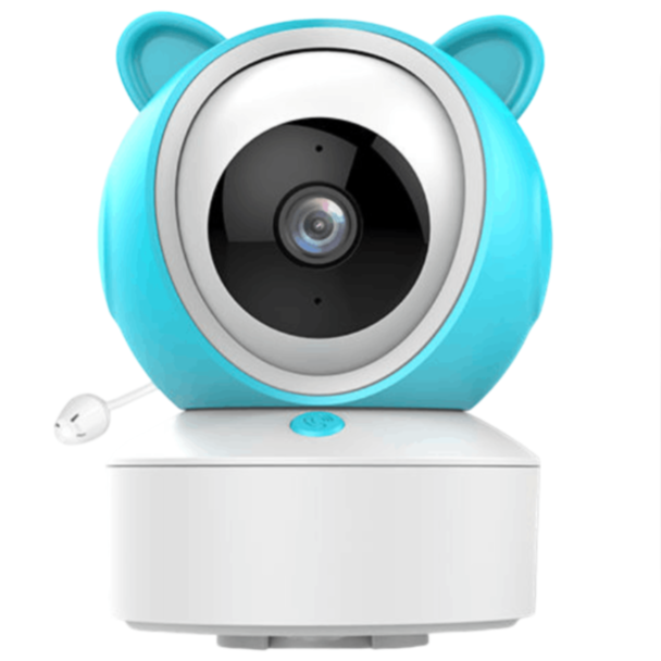 Видеоняня Baby Monitor Wi-fi Tuya App Blue 