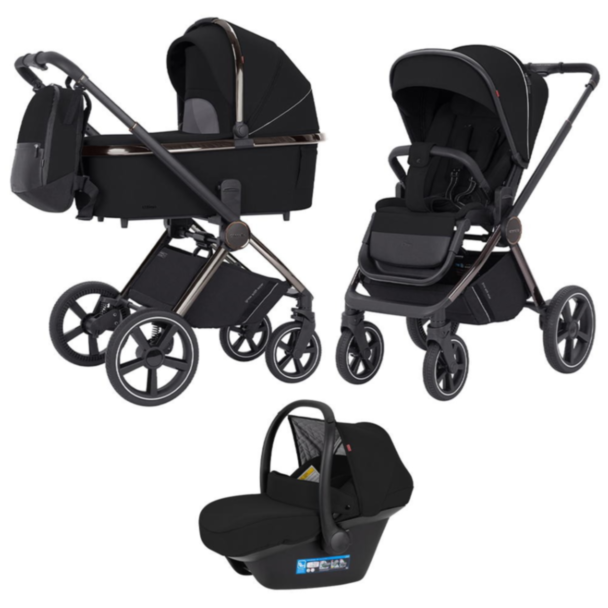 Uşaq arabası Carrello Ultimo Sable Black Chrom  3/1