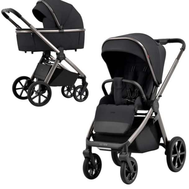 Uşaq arabası Carrello Omega Absolute Black 