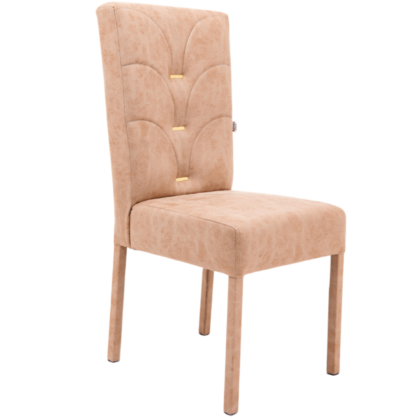 Стул Adona Mobilya Piramit (Кремовый корпус)